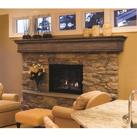 Pearl Mantels Pearl Mantels 420-60 The Savannah 60 in. Shelf or Mantel Shelf; Unfinished 420-60